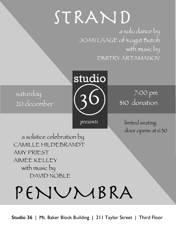 Strand and Penumbra flyer